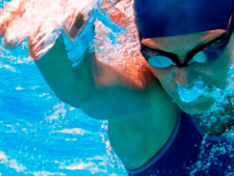 Imagen de la piscina de Valencina de verano / AD