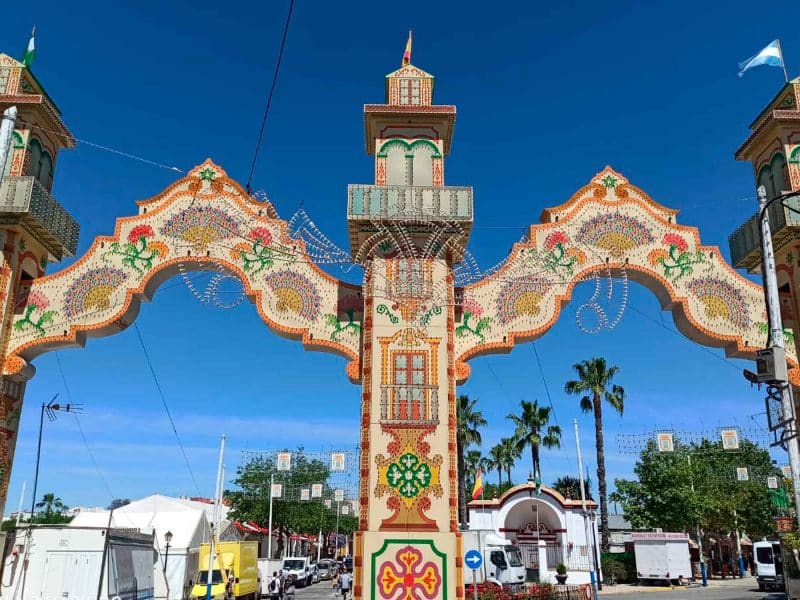 Portada de la Feria de Sanlúcar La Mayor / AD