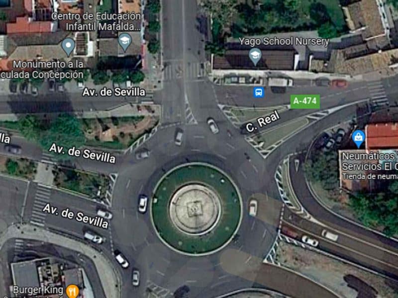 Cortes de Tráfico en la Avenida de Sevilla de Castilleja de la Cuesta / AD