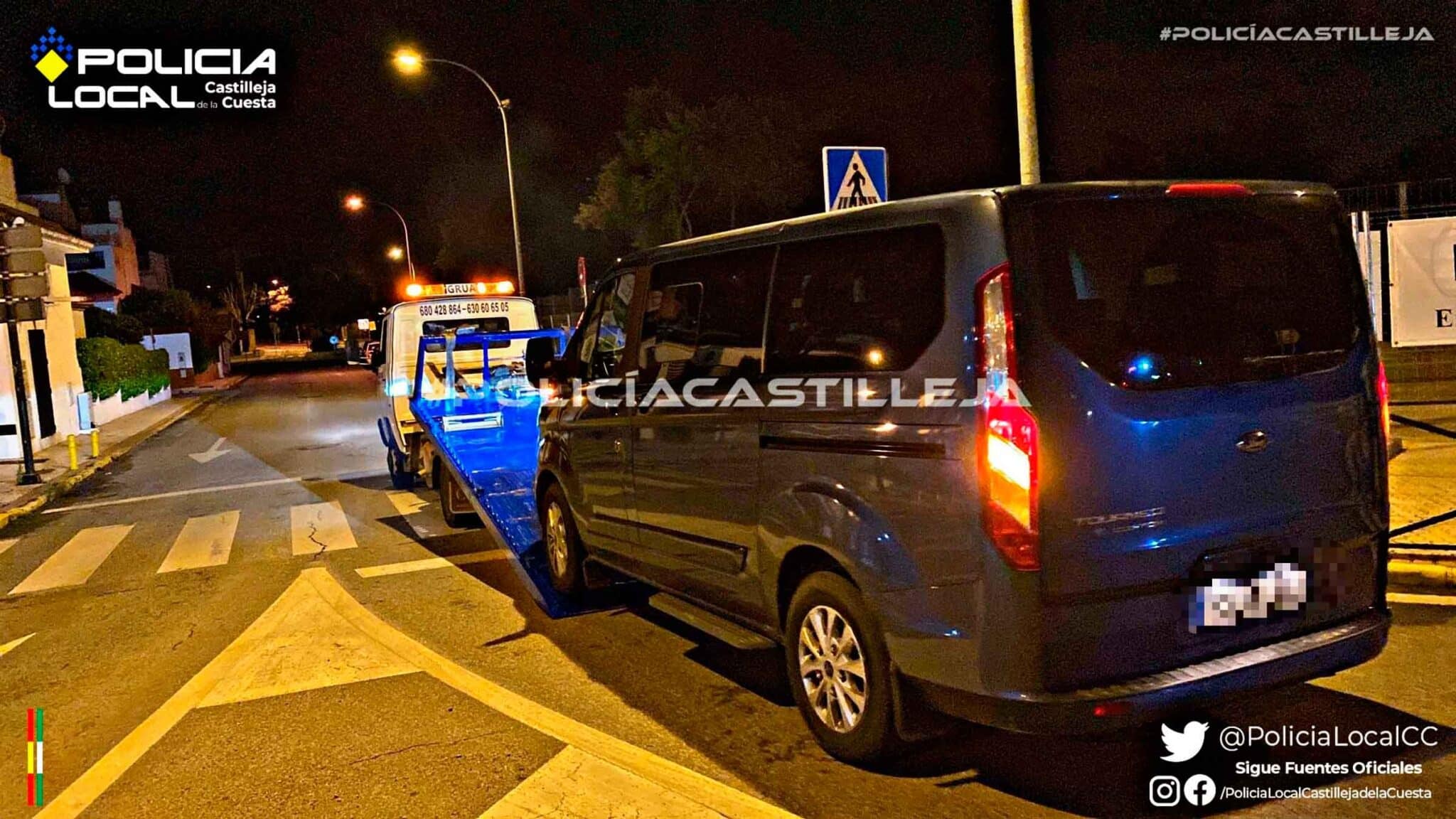 Denuncian un «taxi pirata» en Castilleja de la Cuesta que llevaba gente