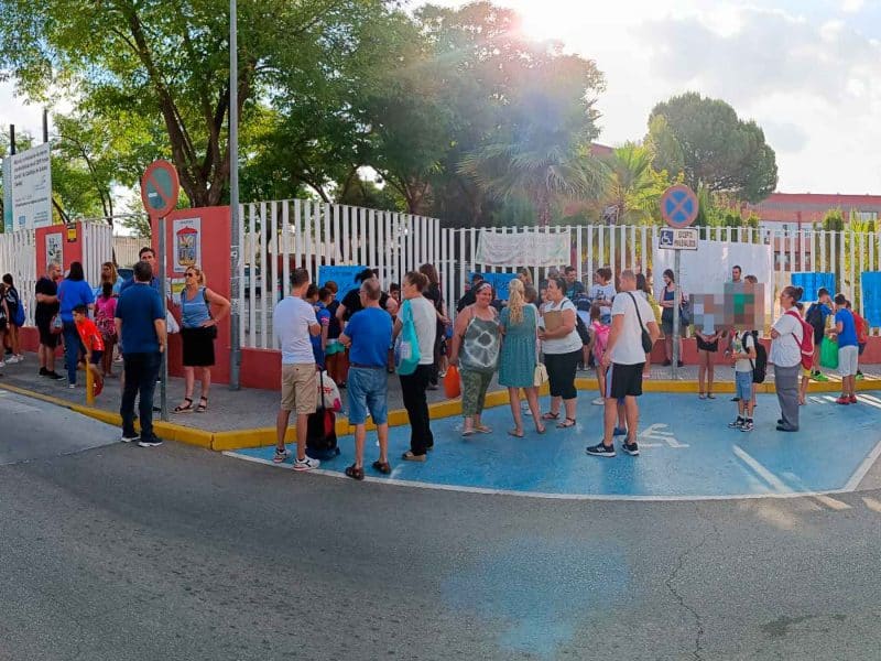 Imagen del Colegio Hernán Cortés de Castilleja de la Cuesta / AD