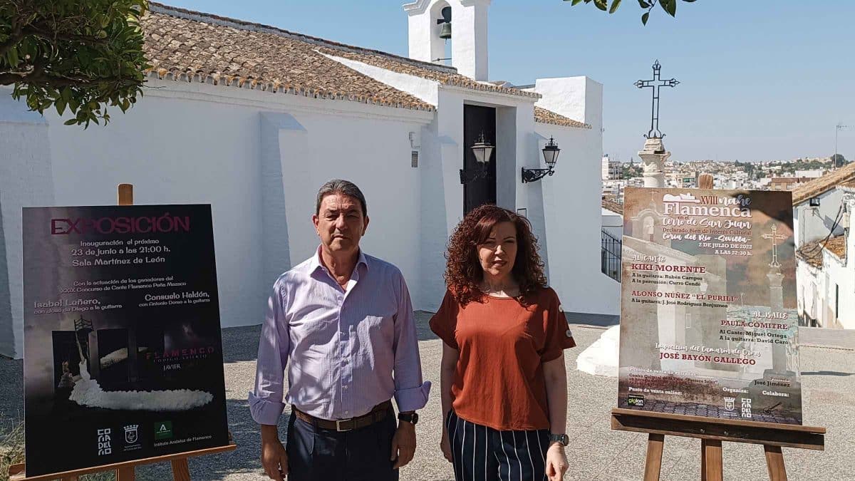 Imagen de presentación de la Noche Flamenca del cerro de San Juan en Coria del Río / AD