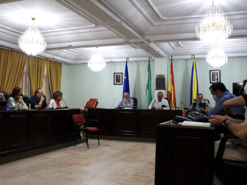 Pleno del Ayuntamiento de San Juan de Aznalfarache / AD