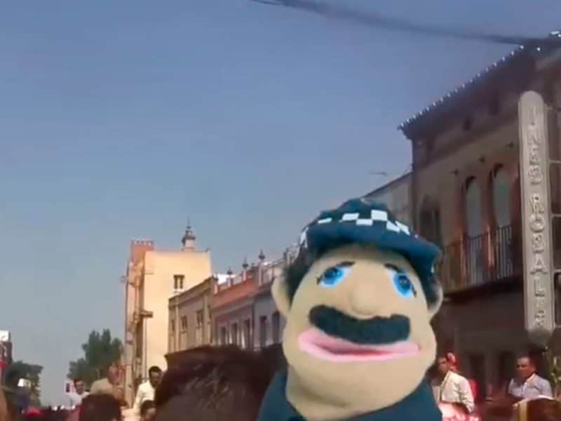 Poli Manolo en las salidas del Rocío / AD