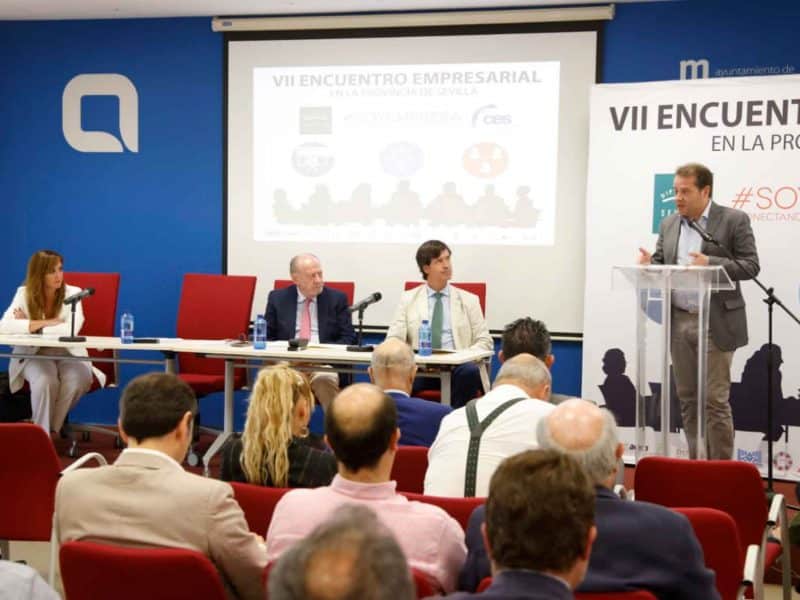 Imagen de empresarios sevillanos en Mairena del Aljarafe / AD