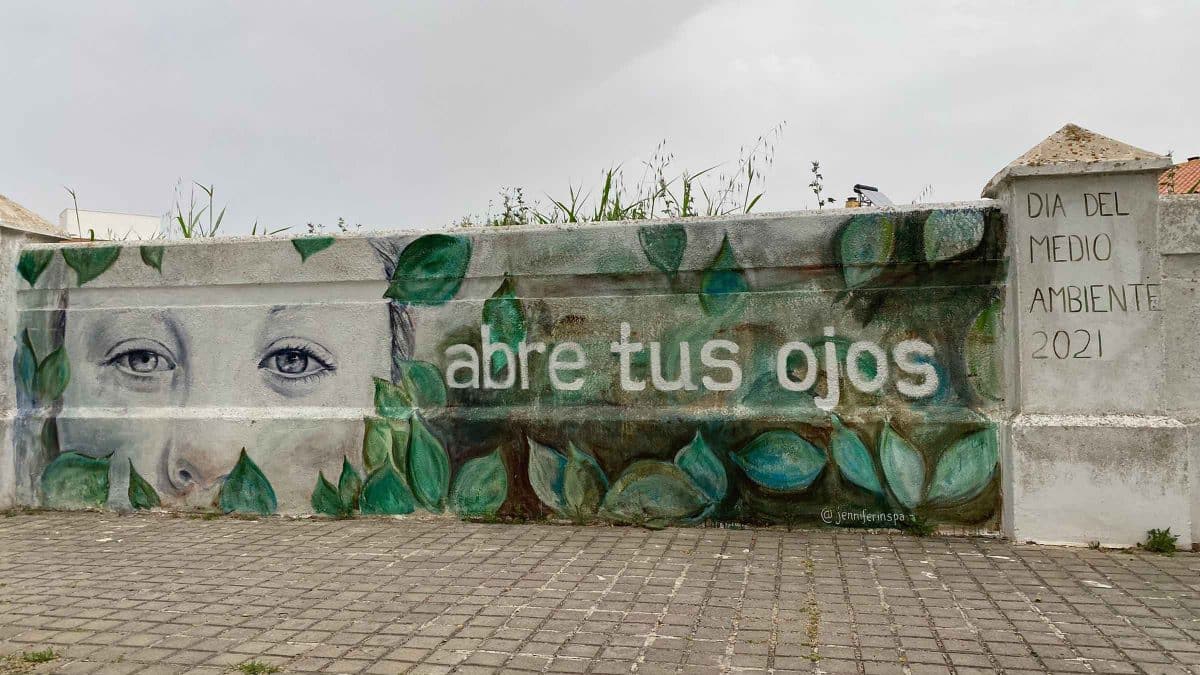 Mural por el Día del Medioambiente en Valencina de la Concepción / AD