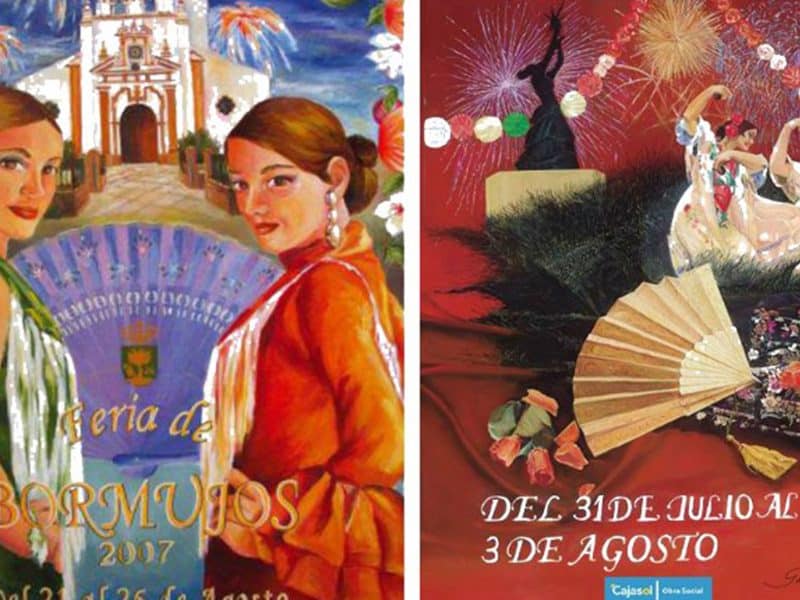Cartel de la Feria de Bormujos de otras ediciones / AD