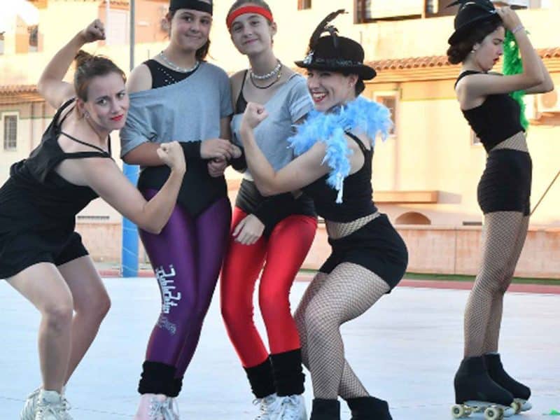 Patinaje artístico en Tomares / AD
