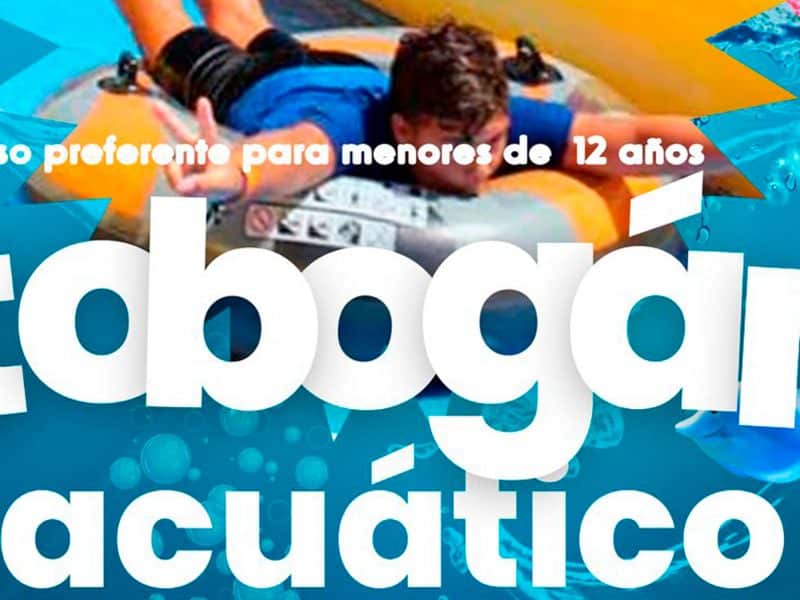 Tobogán acuático de San Juan de Aznalfarache / AD