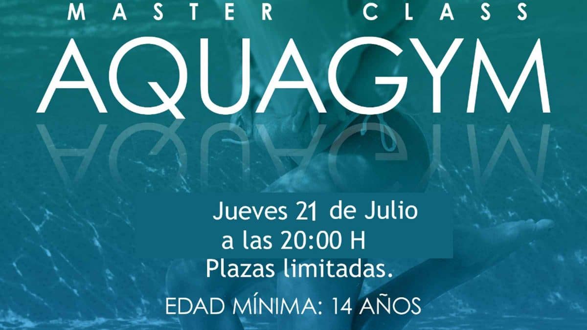 Imagen de la clase de Aquagym gratuita en Valencina de la Concepción / AD