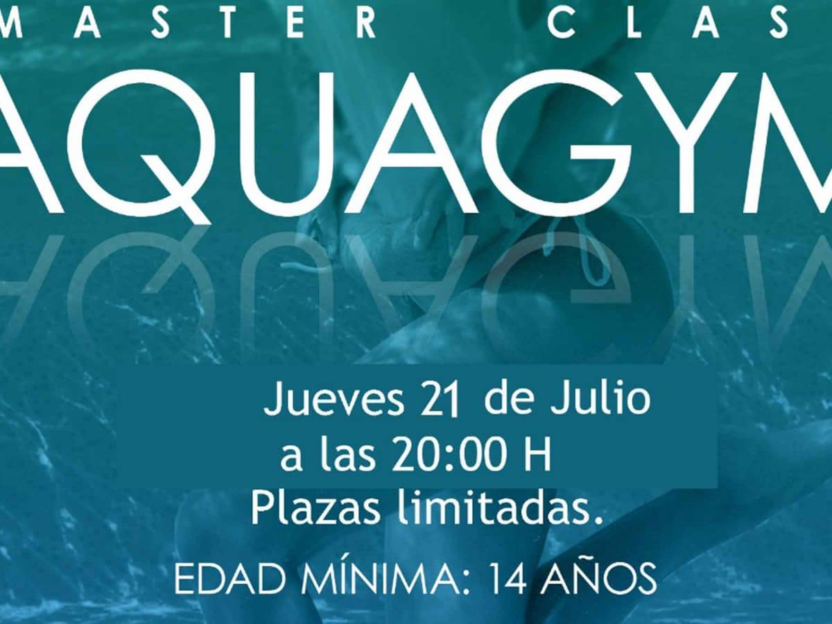 Imagen de la clase de Aquagym gratuita en Valencina de la Concepción / AD