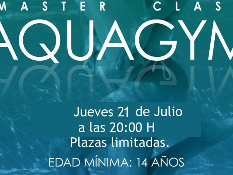 Imagen de la clase de Aquagym gratuita en Valencina de la Concepción / AD