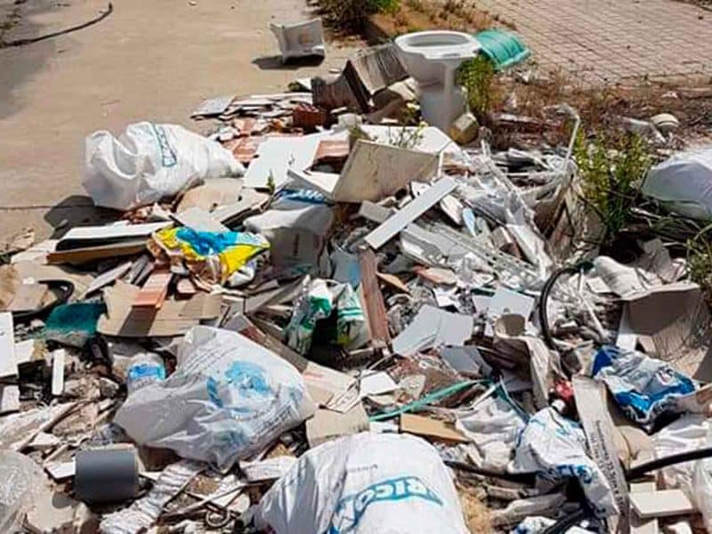 Imagen del deterioro que denuncian vecinos de Camas / AD