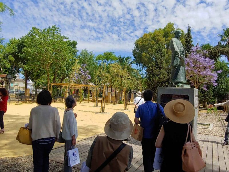 Imagen de visitas turísticas en Coria del Río / AD