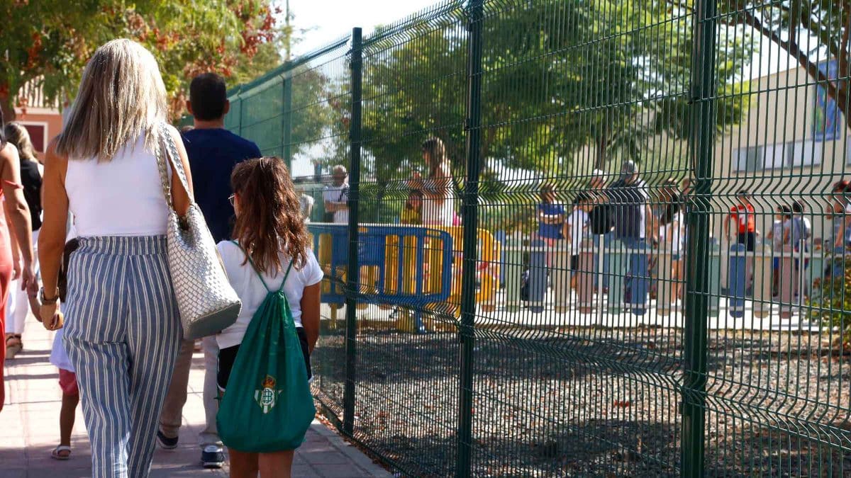 Imagen de escolares de Mairena del Aljarafe / AD