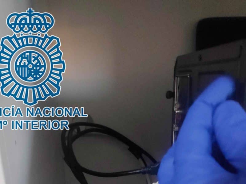 Imagen de la operación contra la pornografía infantil en Umbrete / AD