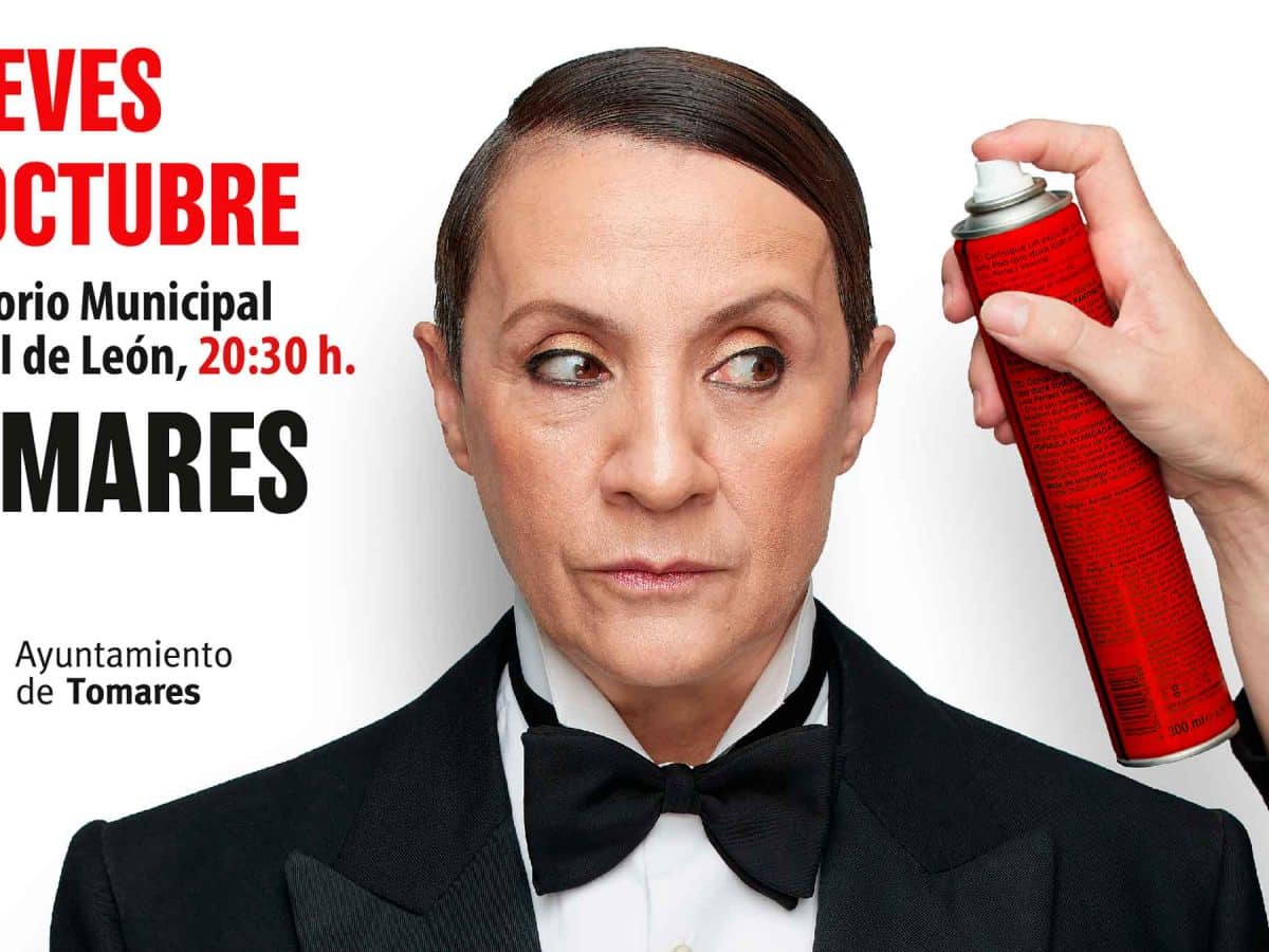 Cartel de la obra de teatro 'Silencio', con Blanca Portillo en Tomares