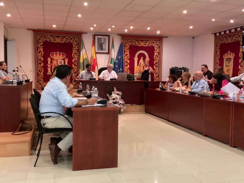 Imagen del Pleno del Ayuntamiento de Bormujos / AD