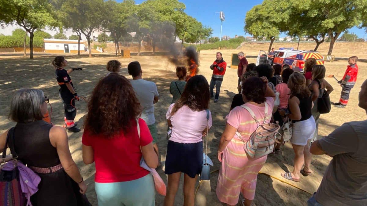 Imagen de la formación a docentes sobre emergencias / AD
