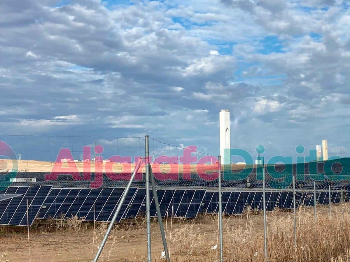 Imagen de placas fotovoltaicas en el Aljarafe / AD