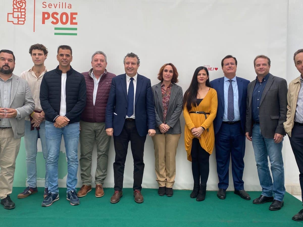 Alcaldes socialistas del Aljarafe / AD