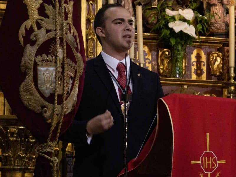 Juan Francisco Ferrer, pregonero de la Semana Santa de 2023 / AD