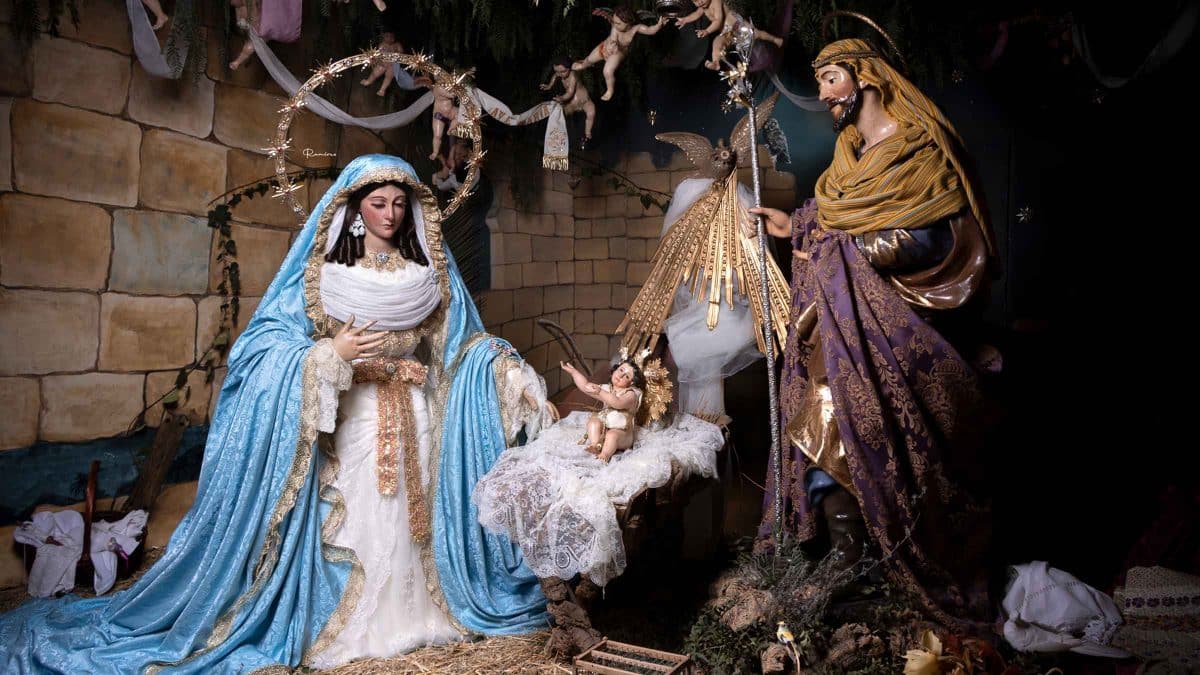 Belén de una Navidad anterior en Castilleja de la Cuesta
