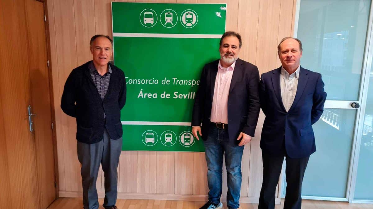 Imagen de la reunión del Consorcio sobre la lanzadera de Bormujos / AD