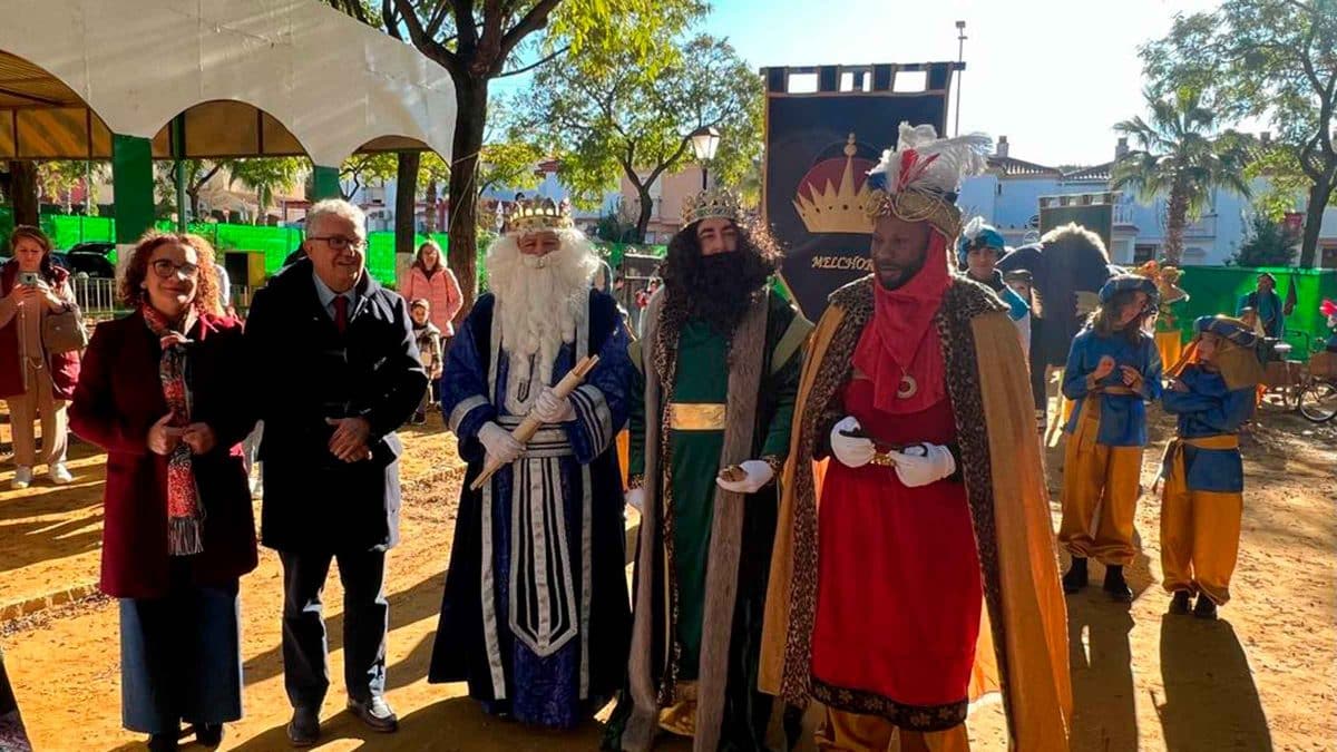 Imagen de los Reyes Magos en Bormujos / AD