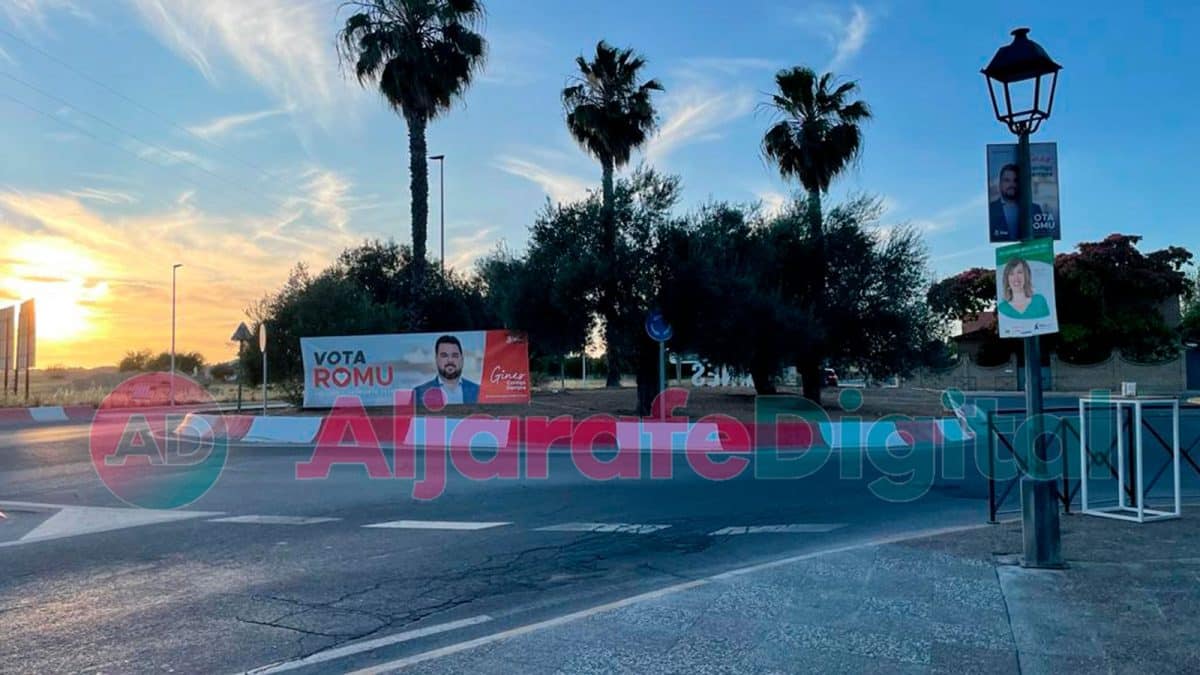 Imagen de campaña del socialista alcalde de Gines, Romualdo Garrido / Clara Fajardo