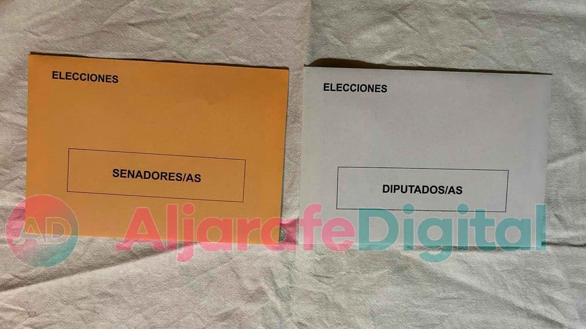 Sobres de las elecciones generales del 23J en el Aljarafe / AD