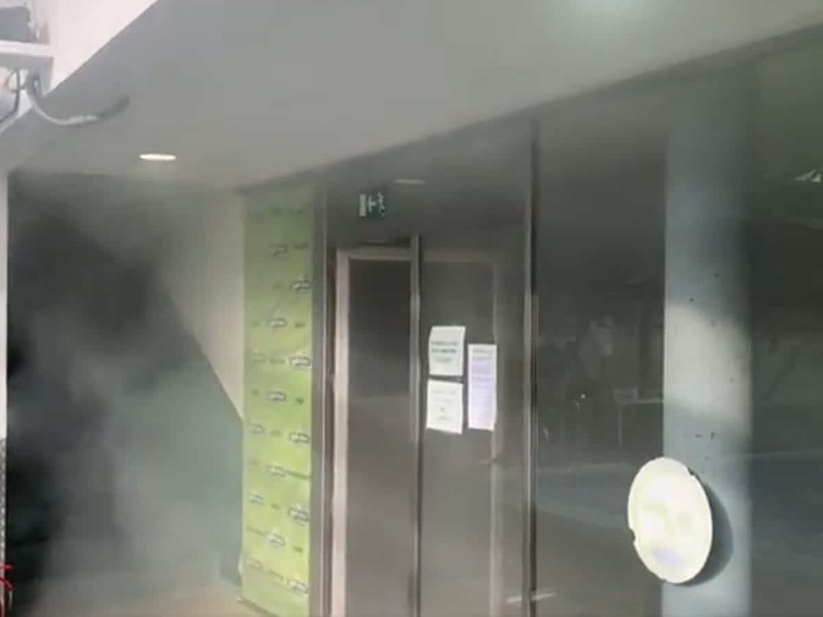 Incendio en un club deportivo de Mairena. @SPEISdeAljarafe