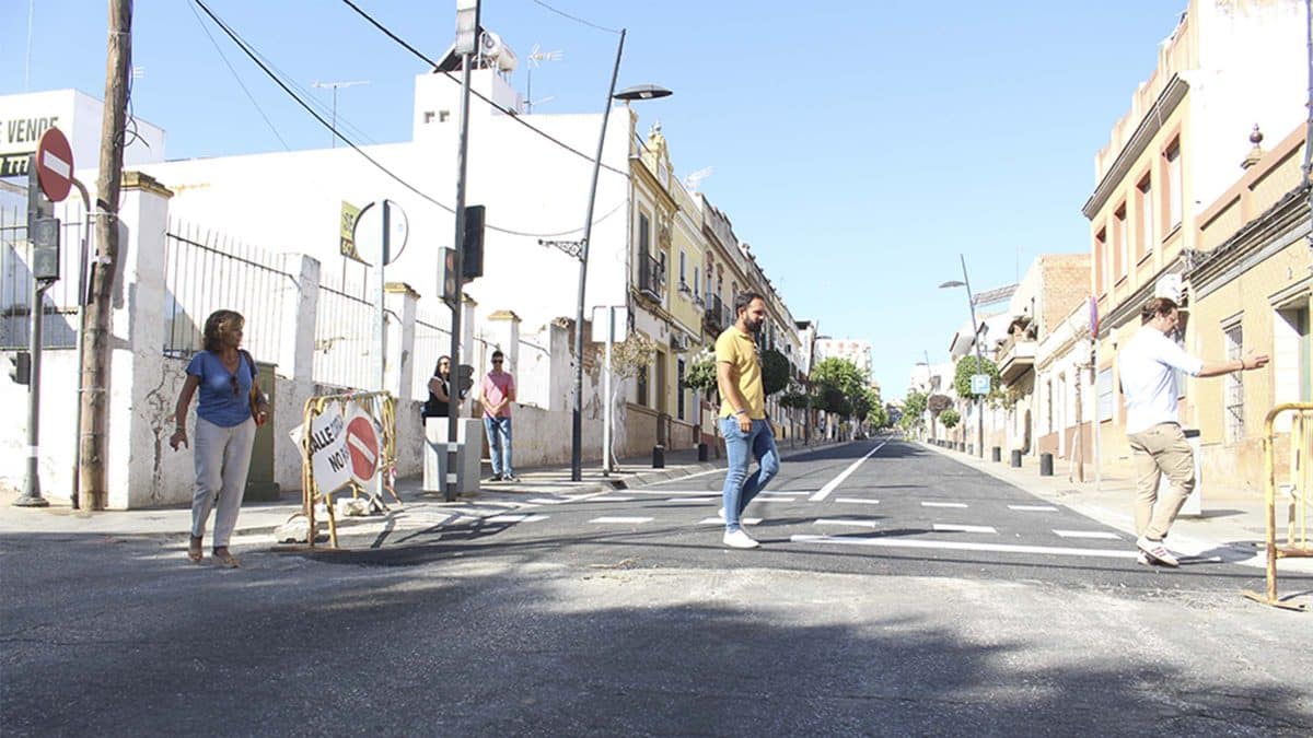 Avenida 28 de febrero en San Juan de Aznalfarache