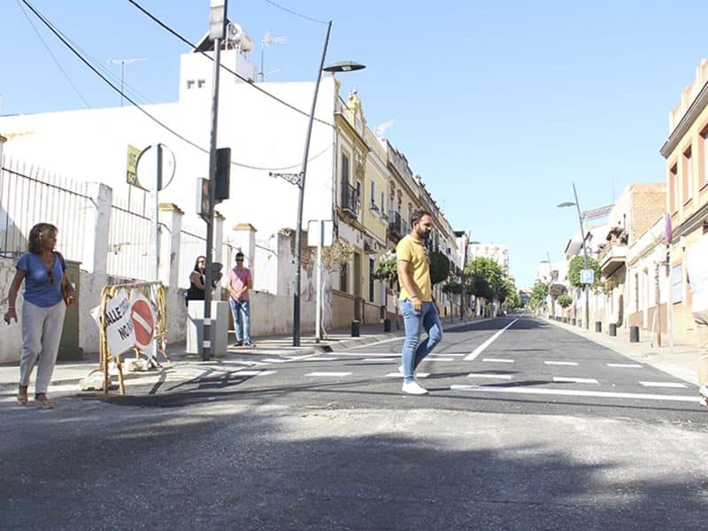 Avenida 28 de febrero en San Juan de Aznalfarache