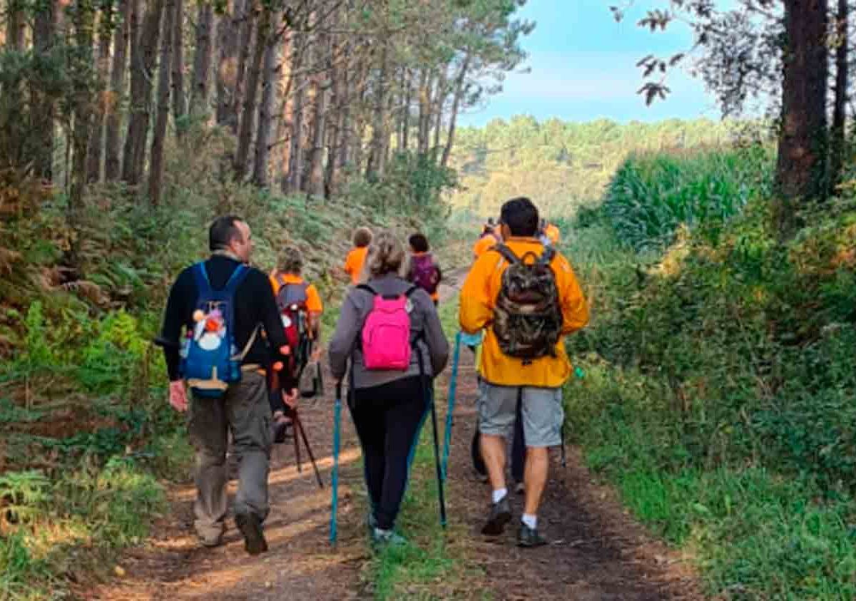 Peregrinos en el Camino de Santiago