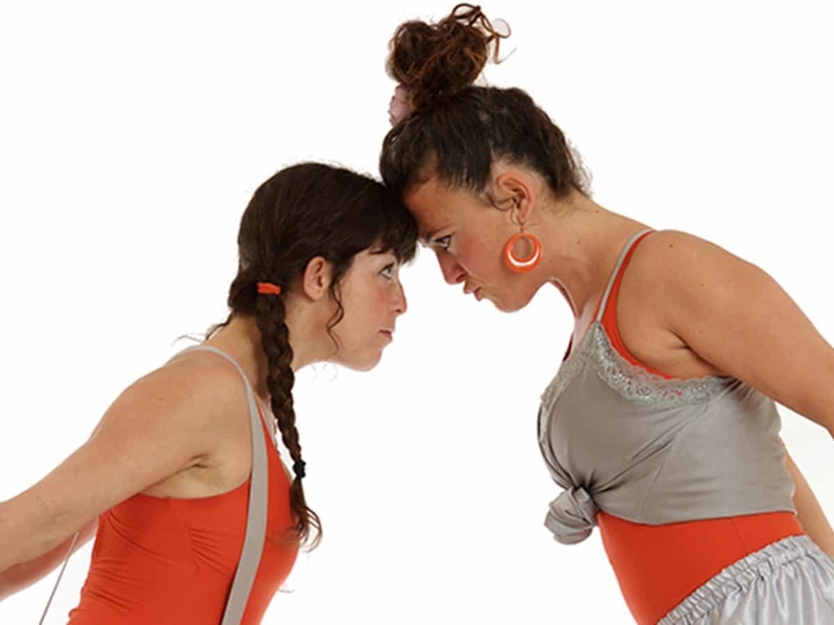 Cartel del espectáculo de danza «Curra y Lola»