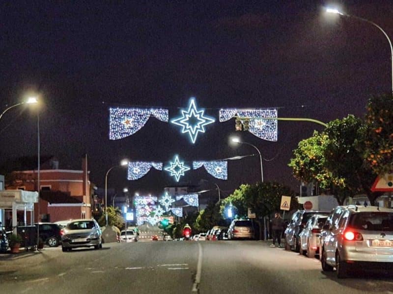 Alumbrado de Navidad en las calles de Bormujos / Europa Press