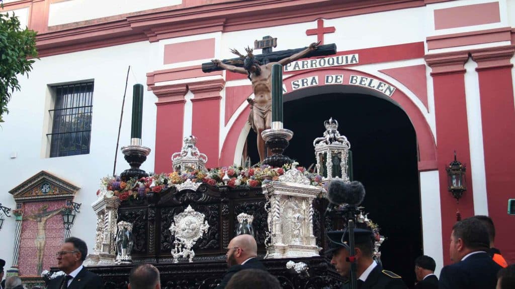 Salida extraordinaria del Cristo de la Vera Cruz de Tomares. Ayto. Tomares