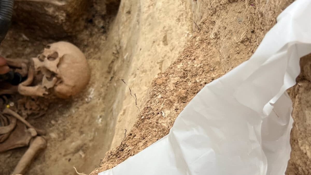 Avanzan las excavaciones en las fosas del cementerio de Espartinas - AYUNTAMIENTO DE ESPARTINAS