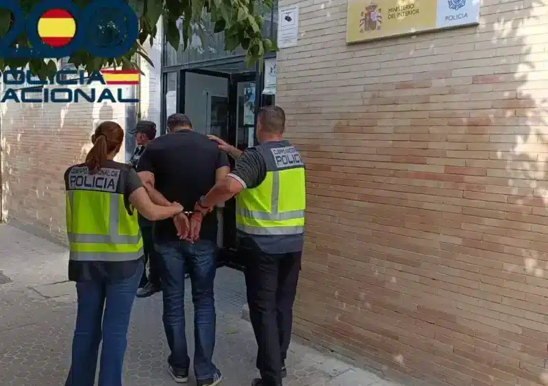 Imagen de uno de los detenidos - POLICÍA NACIONAL