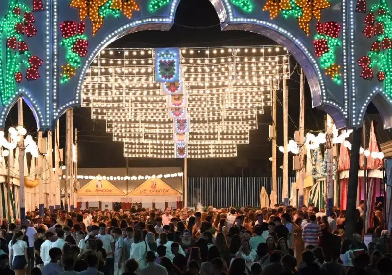 Ambiente en el real de la Feria de Tomares en la edición del pasado año. - AYTO.DE TOMARES