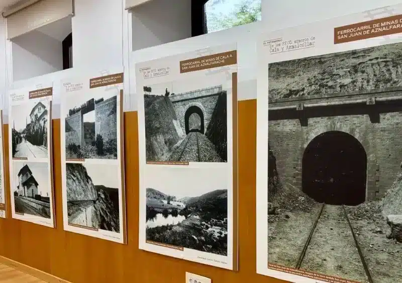 Imágenes de la muestra "El Patrimonio de los Ferrocarriles mineros de Cala y Aznalcóllar" - AYUNTAMIENTO DE SAN JUAN