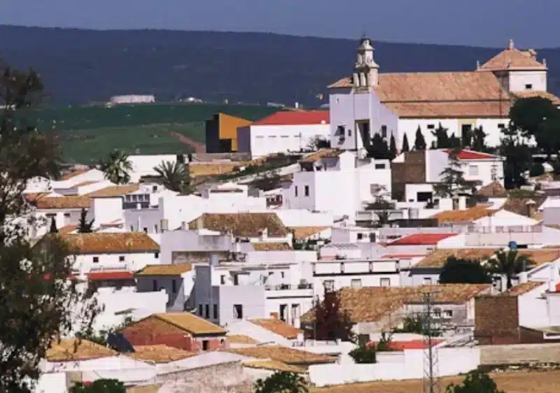 Imagen aérea de Burguillos