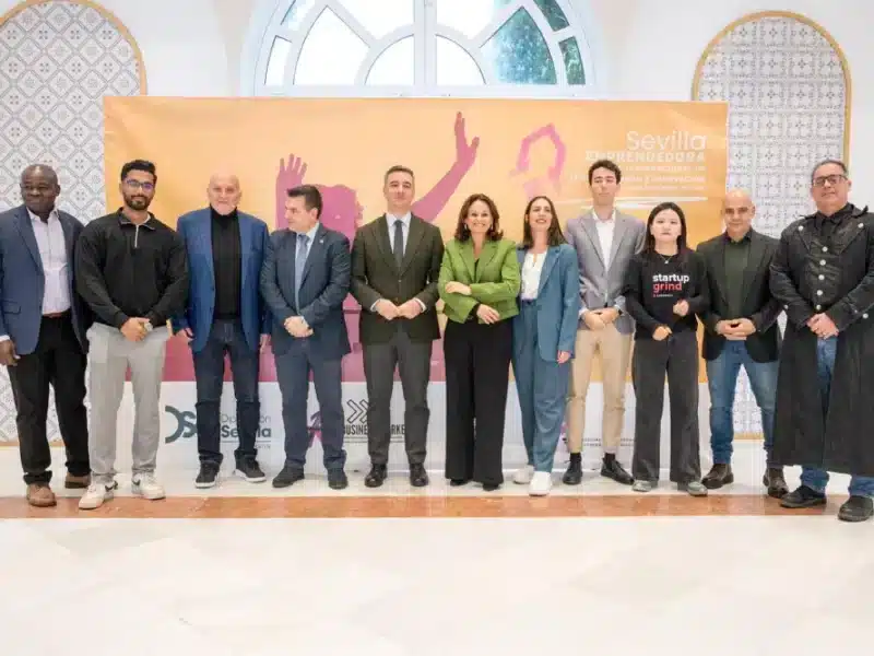 Participantes en el foto Sevilla Emprendedora. - DIPUTACIÓN DE SEVILLA