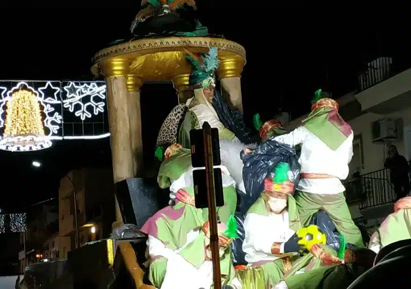 Imagen de archivo de la Cabalgata de Reyes de Camas