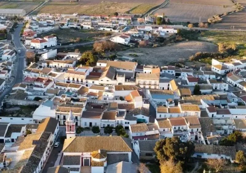 Vista panorámica de Castilleja del Campo