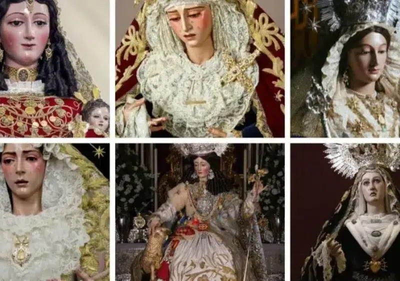 Las seis advocaciones marianas que serán coronadas canónicamente este 2025 en Sevilla / Archidiócesis de Sevilla