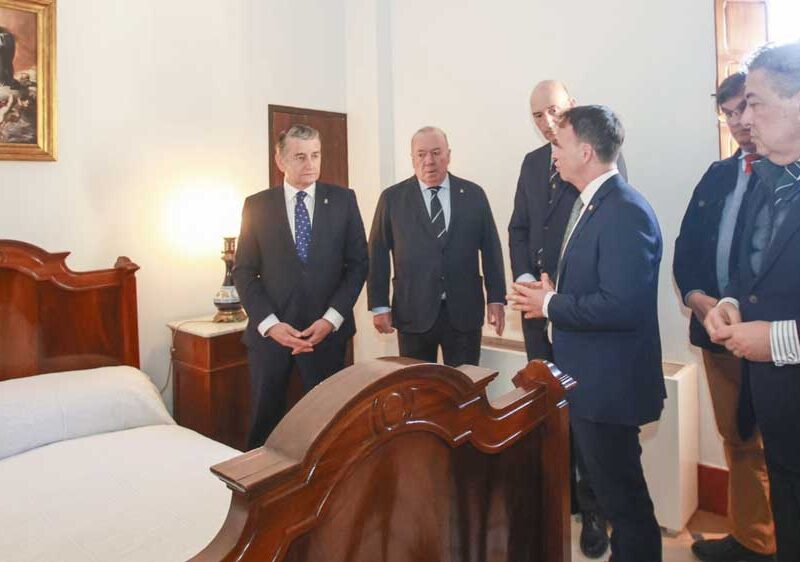 Dormitorio principal de la casa de Blas Infante. - Junta de Andalucía