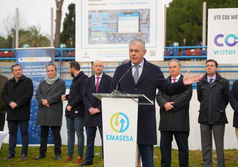 El alcalde informa de la nueva planta de preozonización en El Carambolo para asegurar la calidad del agua - Ayuntamiento de Sevilla