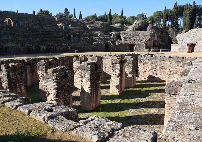 Conjunto Arqueológico de Itálica. - Rocío Ruz / Europa Press